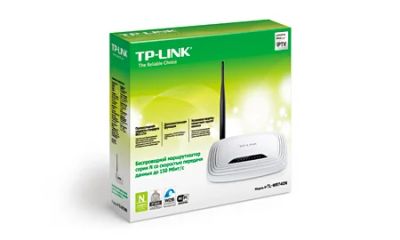 Лот: 6293716. Фото: 1. Маршрутизатор TP-LINK TL-WR740N. Маршрутизаторы (роутеры)