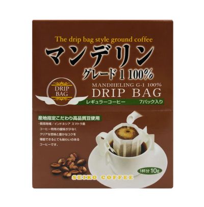 Лот: 20532128. Фото: 1. Кофе молотый Seiko Coffee Mandheling... Чай, кофе, какао