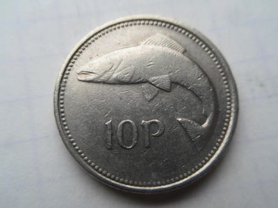 Лот: 7191661. Фото: 1. Ирландия 10 пенсов 1993. Европа