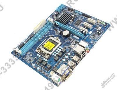 Лот: 5921854. Фото: 1. Gigabyte GA-H61M-S2V-B3 rev1.1... Материнские платы