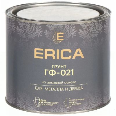 Лот: 24085008. Фото: 1. Грунтовка алкидная, Erica, ГФ-21... Краски, лаки, растворитель