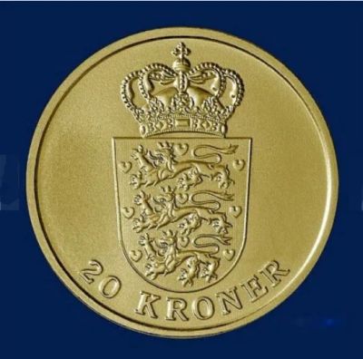 Лот: 18658313. Фото: 1. Дания 20 крон 2011 KM#944 Крайне... Европа