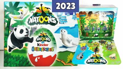 Лот: 22840795. Фото: 1. Киндер игрушки 2023-24 год.Naotons. Игрушки