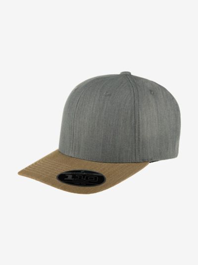 Лот: 24767275. Фото: 1. Бейсболка FLEXFIT 110MM (серый... Другое (спортивная одежда)