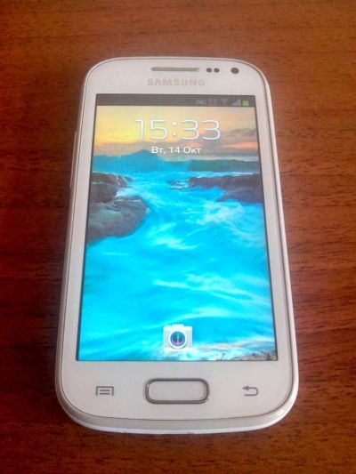 Лот: 2796376. Фото: 1. Samsung galaxy ace 2 i8160 белый... Смартфоны