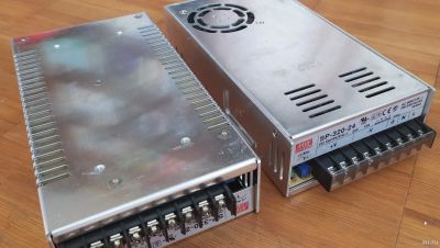 Лот: 16866955. Фото: 1. Блок питания AC-DC Mean Well SP-320-24... Зарядные устройства, блоки питания для бытовой техники