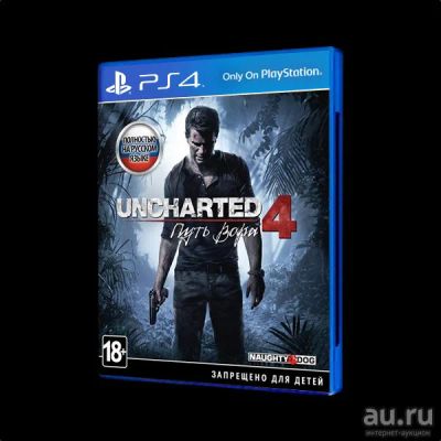 Лот: 10429177. Фото: 1. Uncharted 4: Путь вора. Игры для консолей