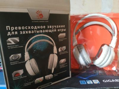 Лот: 12783423. Фото: 1. Bloody G300 Игровые наушники. Наушники, гарнитуры