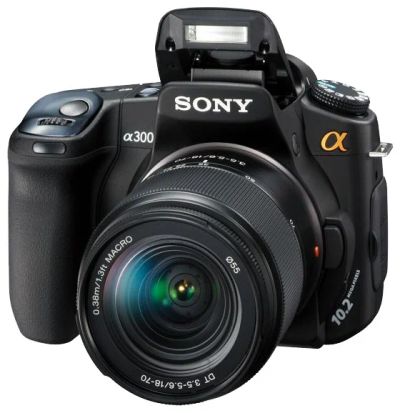 Лот: 5296879. Фото: 1. Sony a300 kit (dt3.5-5.6/18-70... Цифровые зеркальные