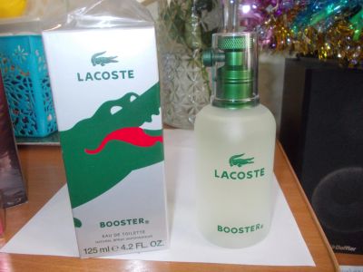 Лот: 15320183. Фото: 1. Booster от Lacoste 125мл *3000... Мужская парфюмерия