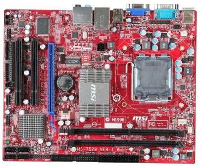 Лот: 1507878. Фото: 1. MSI G31TM-P31 LGA775. Материнские платы