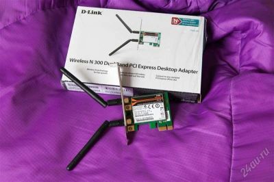 Лот: 2819502. Фото: 1. Сетевой адаптер PCI-E D-Link DWA-566... Другое (сетевые устройства)