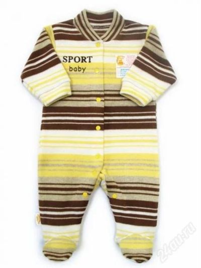Лот: 2182445. Фото: 1. Комбинезон SPORT BABY BOY (Желтый... Костюмы, пиджаки, комбинезоны