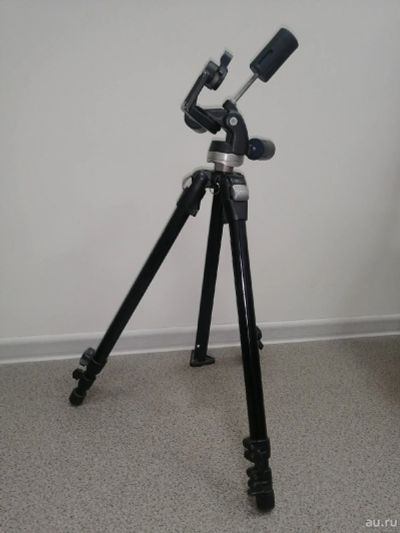 Лот: 18561989. Фото: 1. Штатив Manfrotto 190DB + штативная... Штативы, держатели