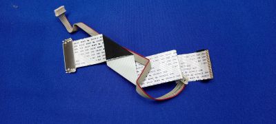 Лот: 24406599. Фото: 1. LVDS + Комплект межплатных кабелей... Запчасти для телевизоров, видеотехники, аудиотехники