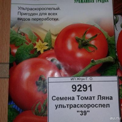 Лот: 9121682. Фото: 1. Семена / овощи / Томат / Ляна... Овощи