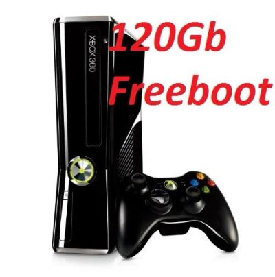 Лот: 2971650. Фото: 1. XBox 360 slim, винт 120Гб (уже... Игровые приставки, консоли