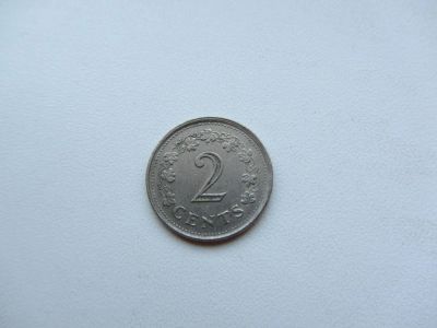 Лот: 6480341. Фото: 1. Мальта 2 цента 1977 г. Европа