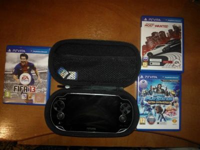 Лот: 3477332. Фото: 1. PS Vita 3g/wi-fi, 8Gb ОБМЕН НА... Игровые приставки, консоли