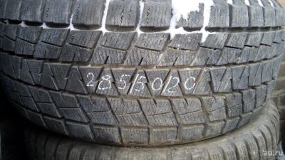 Лот: 8442616. Фото: 1. 285/50 R20 Bridgestone зима одно. Шины