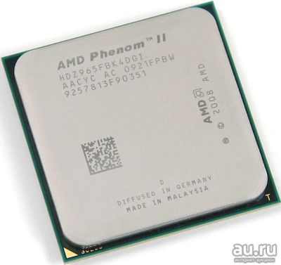 Лот: 8806029. Фото: 1. Процессор AMD Phenom II X4 965... Процессоры