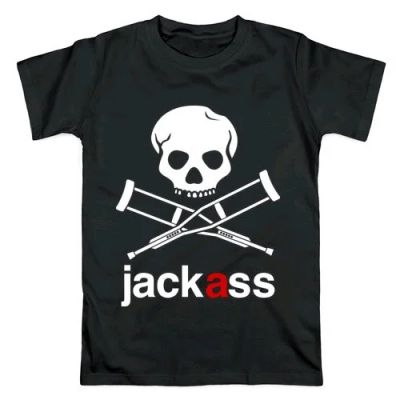 Лот: 11908743. Фото: 1. Мужская футболка Jackass (Чудаки... Футболки