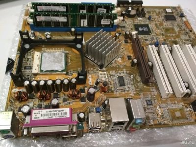Лот: 11302799. Фото: 1. ASUS P4S800D-X (Socket478, SiS655FX... Компьютеры в сборе