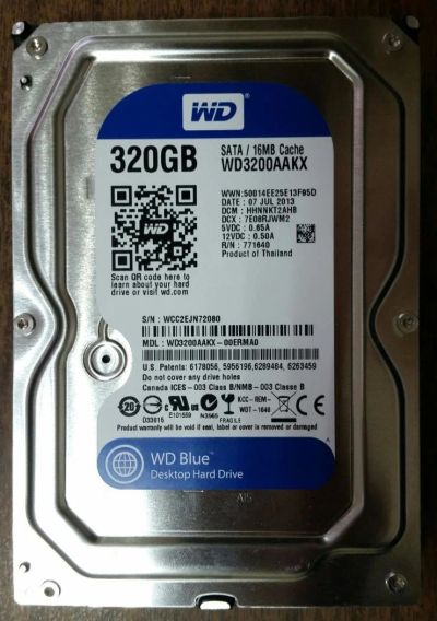 Лот: 10666663. Фото: 1. Жесткий диск Western Digital WD... Жёсткие диски (HDD)