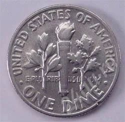 Лот: 272852. Фото: 1. США. 1 дайм (10 цент) 1968г. Америка