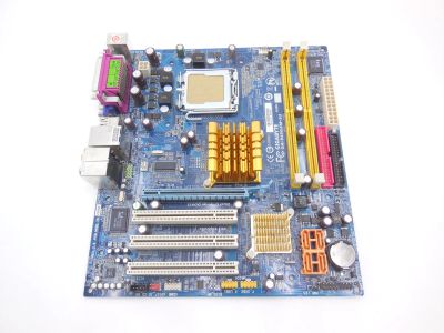 Лот: 19642545. Фото: 1. Материнская плата Gigabyte GA-945GZM-S2... Материнские платы