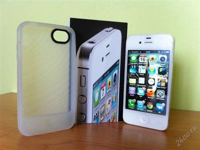 Лот: 2607144. Фото: 1. Изумительный Apple iphone 4 16gb... Смартфоны