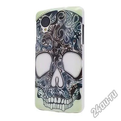 Лот: 4933516. Фото: 1. Чехол череп на Lg Nexus 5. Чехлы, бамперы