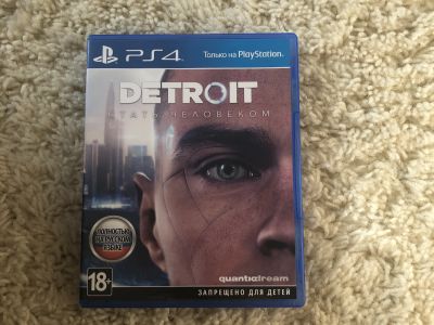 Лот: 17215375. Фото: 1. Detroit become human ps4. Игры для консолей