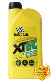 Лот: 8325389. Фото: 1. Bardahl xtec 5W30 C2 энергосберегающее... Масла, жидкости