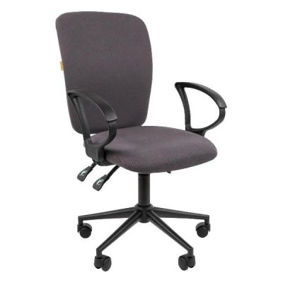Лот: 24675741. Фото: 1. Кресло Chairman Black 9801, ткань... Наушники, гарнитуры