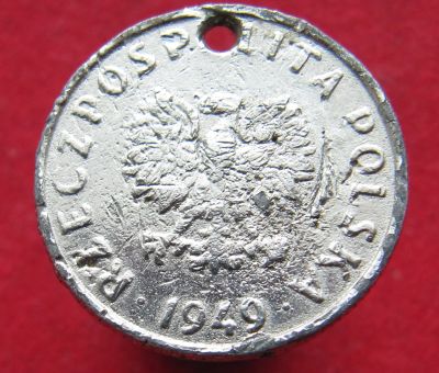 Лот: 15072110. Фото: 1. Польша 5 грошей, 1949г. Остальные страны