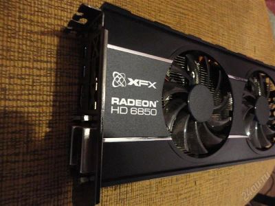 Лот: 2638823. Фото: 1. Видеокарта XFX Radeon HD 6850. Видеокарты