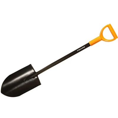 Лот: 13737365. Фото: 1. Лопата Fiskars SOLID для земляных... Ручные орудия труда