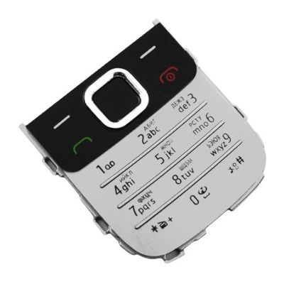 Лот: 25353107. Фото: 1. Клавиатура Nokia 2730 Серебро. Клавиатуры для ноутбуков