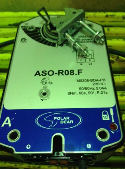 Лот: 6624450. Фото: 1. Электропривод POLAR BEAR ASO-R08... Вентиляция
