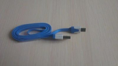 Лот: 6887203. Фото: 1. Кабель USB синий. Дата-кабели, переходники