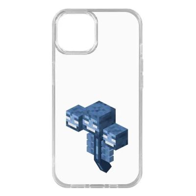 Лот: 25051187. Фото: 1. Чехол Krutoff Clear Case Minecraft... Чехлы, бамперы