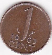 Лот: 3099409. Фото: 1. 1 цент Нидерланды (голландия). Европа