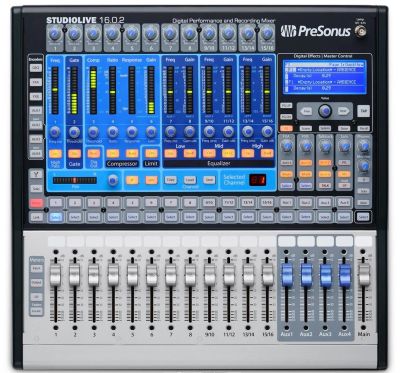 Лот: 2976787. Фото: 1. PreSonus StudioLive 16.0.2 цифровой... Микшеры, предусилители, микрофонные эффекты