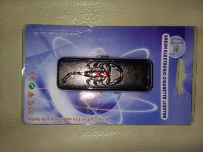 Лот: 6739784. Фото: 1. Новая Зажигалка, заряжается от... Сувенирные мелочи