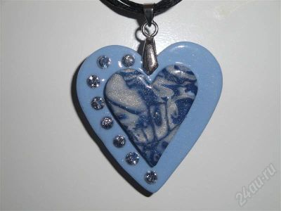 Лот: 676091. Фото: 1. Изделия из полимерной глины подвеска... Колье