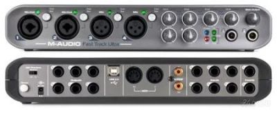 Лот: 1361854. Фото: 1. M-Audio Fast Track Ultra. Микшеры, предусилители, микрофонные эффекты