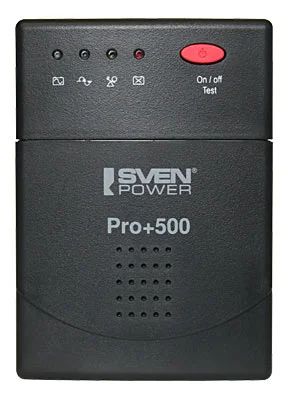 Лот: 4655577. Фото: 1. ИБП UPS SVEN Power Pro+ 500 без... ИБП, аккумуляторы для ИБП