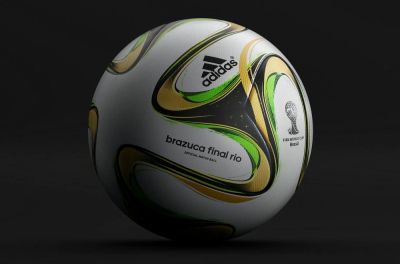 Лот: 4281136. Фото: 1. Футбольный мяч Adidas Brazuca... Мячи, ракетки, шайбы, клюшки