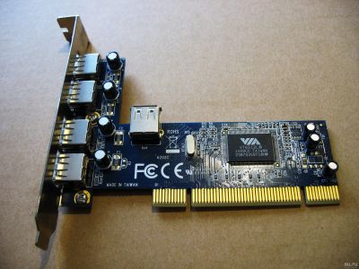 Лот: 13625653. Фото: 1. Плата расширения USB портов. PCI... Платы расширения, контроллеры, доп. порты